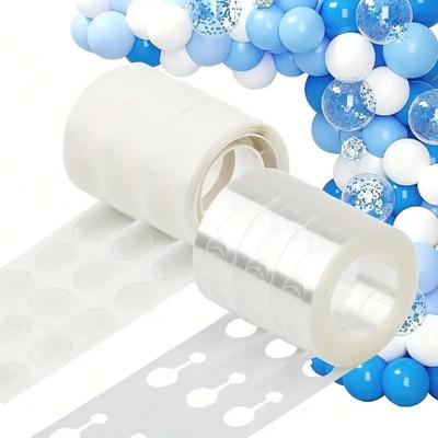 Double Sided Clear Sticky Point Tape Balloon Glue Dot Balloon chainAdhesive Birthday Wedding Party Sticker Photoes Arch