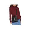 New COACH Dempsey Cow Leather Tote Bag, Shopping Bag, Shoulder Bag, Crossbody Bag, Handbag Trumpets Women's Black CD448-SVM2