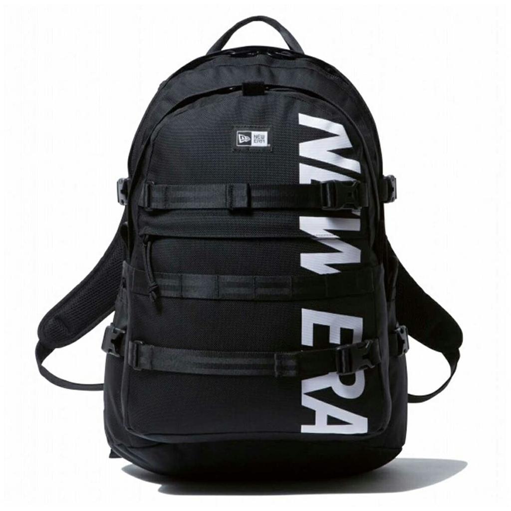 Bag Carrier Pack Rucksack Logo FREE CARRIER PACK PRNT BLK WHI [New Era] BK/WHI