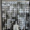 2026 round Capiz Shells Natural White with Holes for Wind Chimes Jewelry Making Home Decor Latest Models