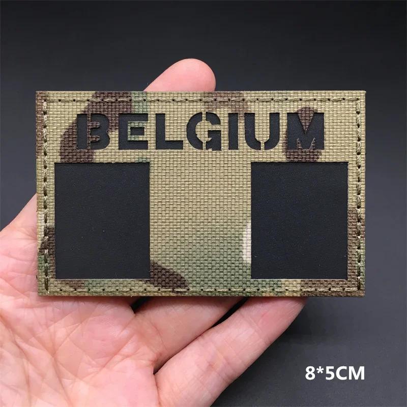3D Multicam Nationalflaggen Aufnäher Ir Reflektierende Aufnäher Auf Kleidung Taktische Abzeichen Klettverschluss Lasergeschnittene Zubehörteile Diy Zubehör