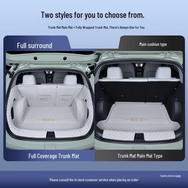 Geely Xingyuan Full Coverage Trunk and Floor Mat Set - 26 Model Compatible