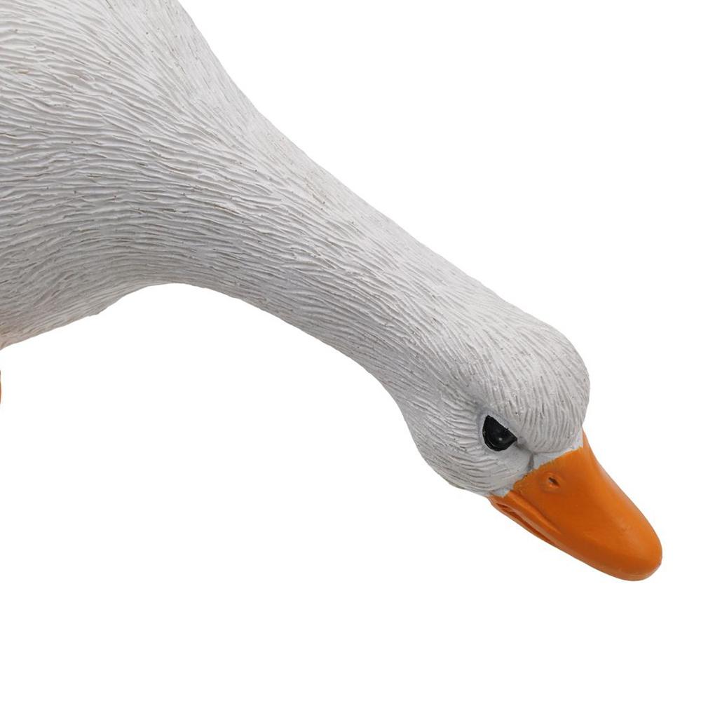 Resin Duck Figurines Cute Yard Ornament Pond Decorative Garden Statues  Room Fountain