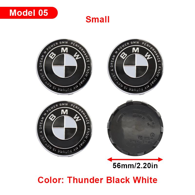 4Pcs 56mm 68mm Car Hub Cap Wheel Center Cap Emblem Badge Accessories For BMW G08 F15 F16 G20 E34 F94 F95 G30 G11 E46 F30 F40 F10