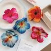 Versatile Hibiscus Flower Hair Clip Vintage Nature-inspired Accessories  Pool Party