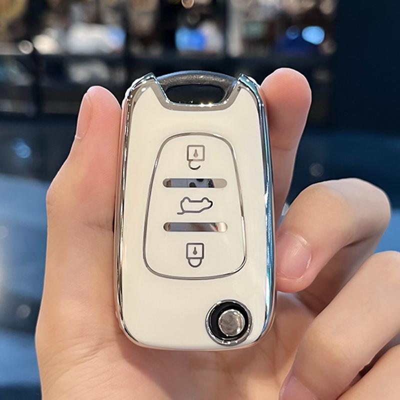 TPU Car Key Case Cover Fob For Hyundai Accent Elantra I20 I30 Ix20 Ix35 for Kia Sportage Rio 3 Soul Optima Ceed Pro K5 K2 Pride