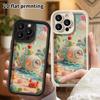Phone Case: 2D Flat, Suitable for iPhone 18 17 16 15 14 13 12Pro Protective Case, Plush Submarine, Perfect Christmas and Halloween Holiday Gift