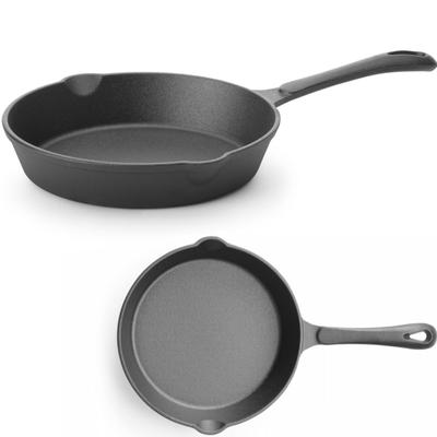 Universal Cast Iron Frying Pan, Diameter 200 Mm X 40 Mm