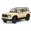 Modellino Auto Giocattolo in Lega pressofusa SUV Lexus GX550 Scala 1/24 Suono e Luci Pull Back Giocattolo per Bambini Collezionabili Regalo di Compleanno