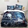Neues Hollow Knight Mode 3D Digitaldruck Bettwäscheset Bettbezug Bettdecke Bett Einzel Twin Full Queen Jugend Mädchen Jungen Geschenk