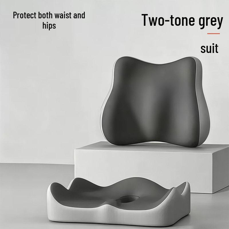 Orthopedic Memory Foam Seat Cushion for Office & Classroom - Breathable, Ideal for Long Sitting or Post-Op Comfort