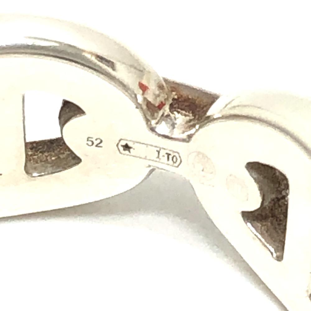 HERMES Chaine d'Ancre Accessory Jewelry Ring SV925 Silver