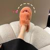 Thick-bottomed cotton drags, autumn and winter new trendy slippers