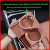 For Mercedes Benz C Class W206 GLC X254 -2025 Central Console Water Cup Holder Silicone Waterproof Protective Pad Cover Trim
