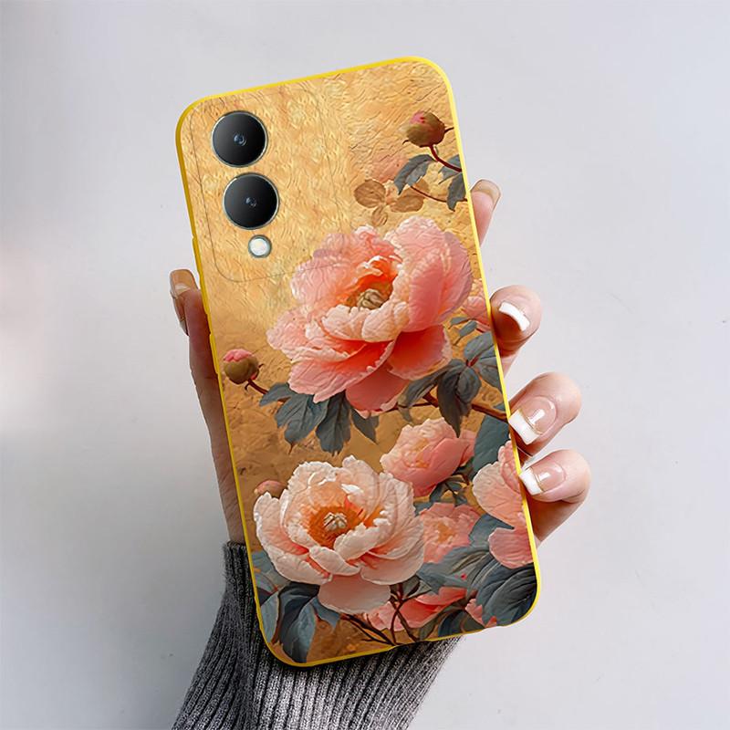 Custodia Per Vivo Y17 S Y17S Y16 Custodia Per Telefono Silicone Morbido Bella Farfalla Cover Posteriore Per VivoY17S Vivo Y 17S Y 16 Fundas Coque Capa