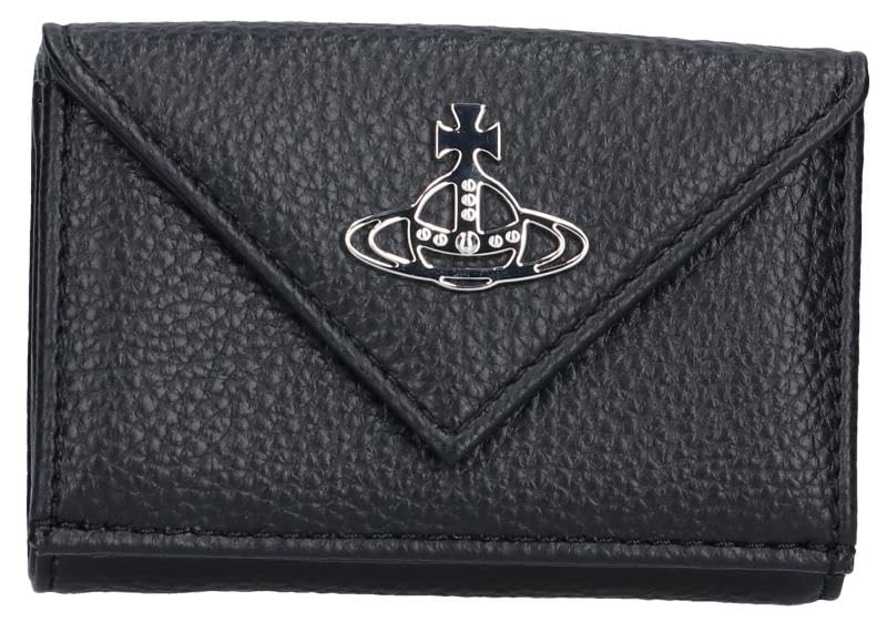 

Кошелек Vivienne Westwood PU Grain Envelope Billfold WP 5115002FW S000D N403 Черный Тройного сложения [Б/у] чёрный
