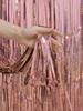 Laser Rain Curtain Tassels & Balloons for Kids' First Birthday Party Decor