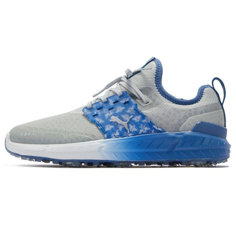 

Puma Ignite Articulate Pollination Leather Golf Shoes Men sneaker Gray Blue 376413-01 40