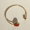 Bracelet Femme Simple Cœur Ouvert avec Taille Réglable, Convient pour le Port Quotidien et les Vacances