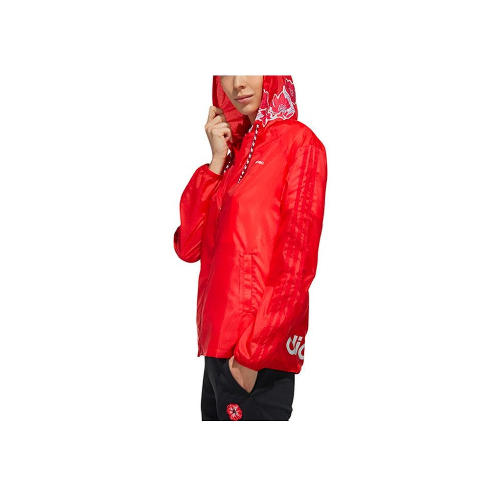 Adidas Neo Sports Jacket Women Outerwear Red EJ7091