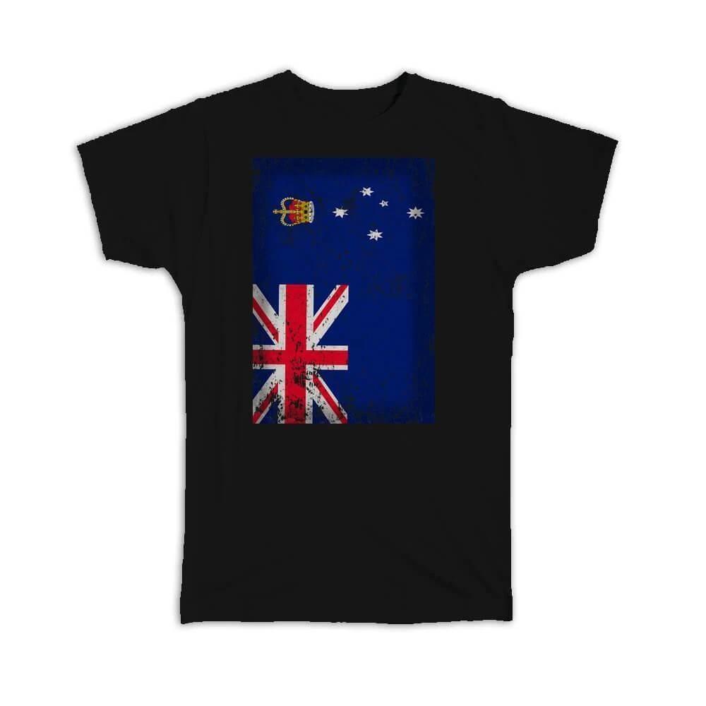 

Gift T-Shirt : Australia Flag Retro Artistic Australian Expat Country 4XL