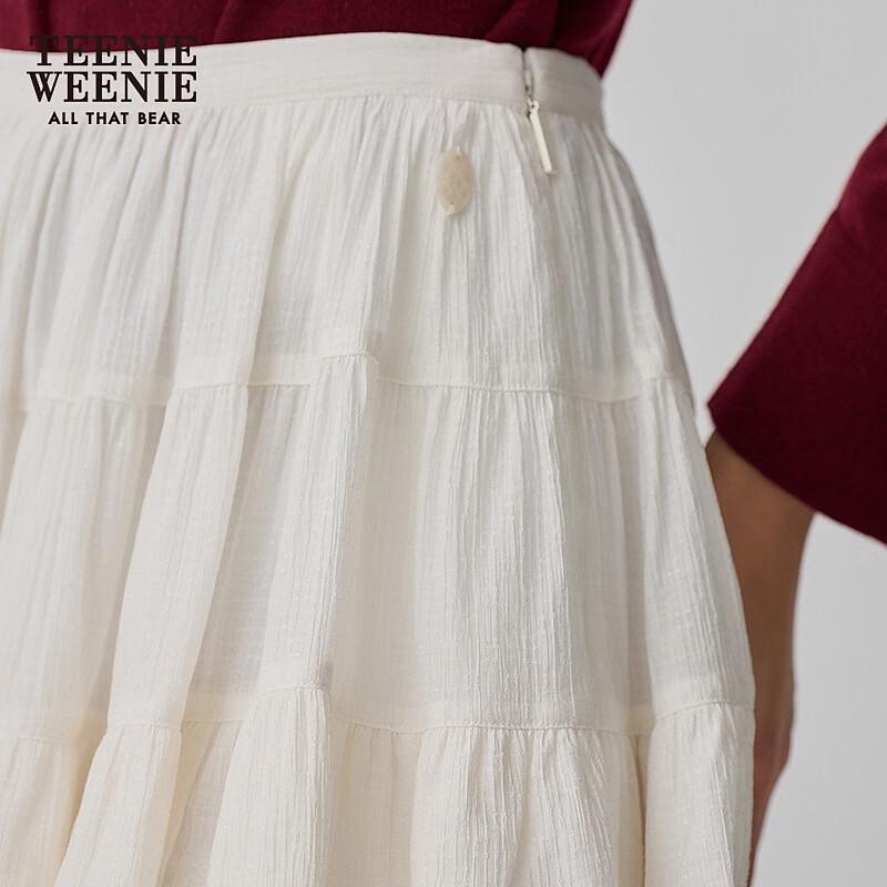 Teenie Weenie Women's A-Line Puff Mini Skirt