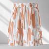 Heren Plus Size Abstracte Print 2-delige Outfit, Korte Mouw T-shirt & Cargo Short Set (5XL-12XL)