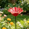 Bee Watering Station, with Realistic Flower Design, Ceramic Bee Waterer Arrangement Bee Bath Bowl, for Outdoor Patio Decor