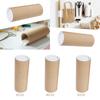 Mailing Tube Paper Container Secure End Caps Poster Storage Protector for Art Prints Documents