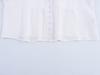 Women's European & American Style Hollow Embroidery Short Shirt - Spring 2025