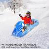 Ciieeo Snow Tube for Kids, Cold-Resistant PVC, Inflatable Sled for Snow Play, Snowboarding, Sliding, Tubing, Winter Outdoor Activities