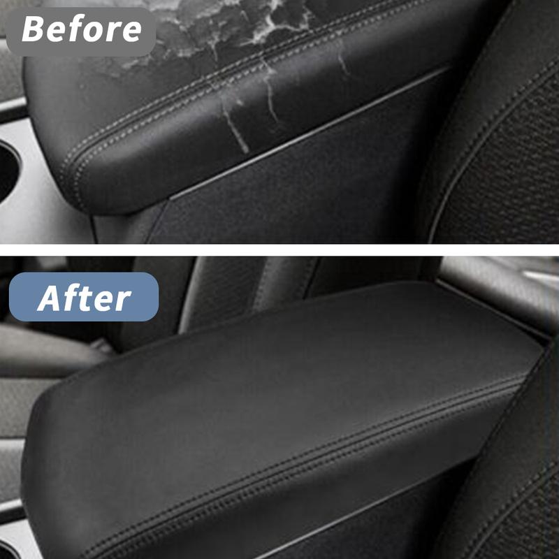 Center Console Armrest Cover Mat For Kia Optima 2016 2017 2018   Leather Interior Car Arm Rest Protector Pad Accessories