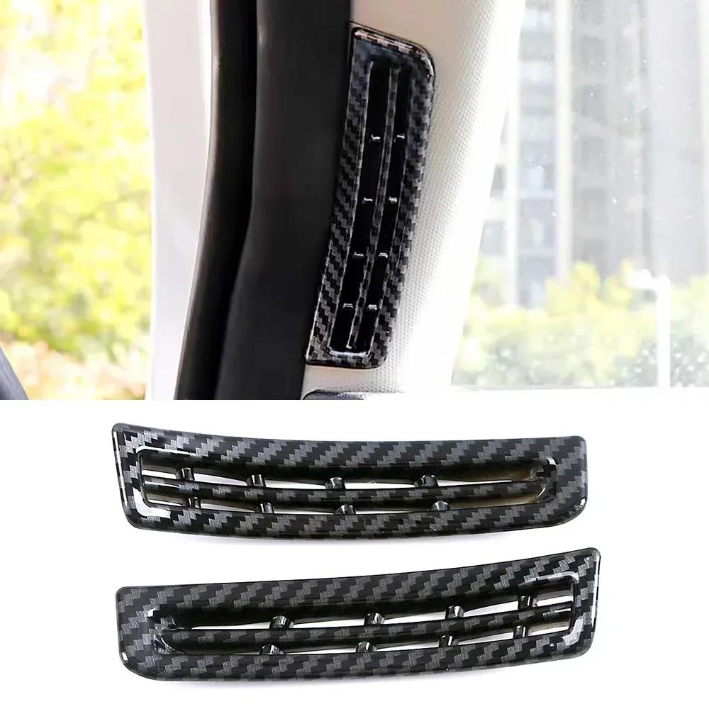 For Hyundai Tucson NX4  2024 Car Interior Accessories Center Console Dashboard AC Outlet Vent Gear Shift Panel Carbon Trim