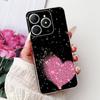 4G Clear For Realme Note 60 Case RMX3933 Luxury Butterfly Love Flowers Cool Lion Painted Phone Case For Realme Note 60X RMX3938