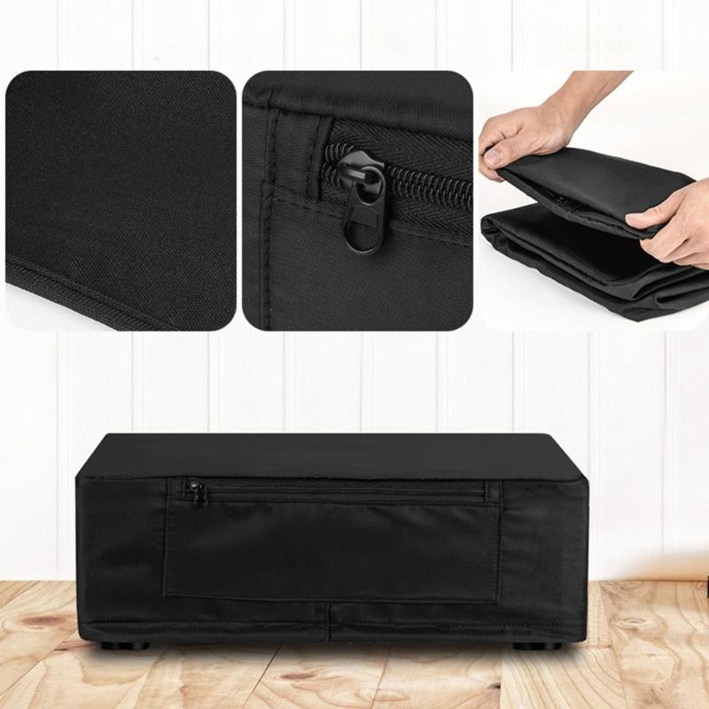 Nylon Fabric Sleeve Protective Sleeves Dust Cover for STRDN1080/STRDH550/STRDH190 Receivers Bag with Front Pocket