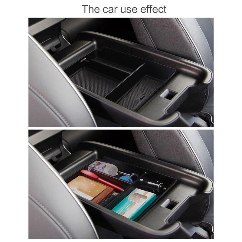 AA92-1 PCS Car Center Console Armrest Storage Box Organizer Tray Replacement Parts For IONIQ 5 + Car Accessories