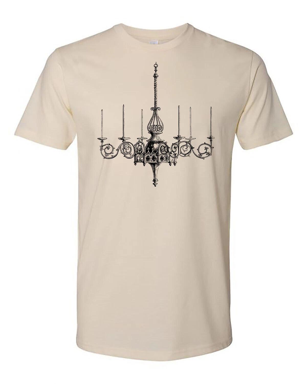 

Коттедж Cult Clothing Футболка Хлопок Готика Ведьма Оккультизм Викторианская Люстра L
