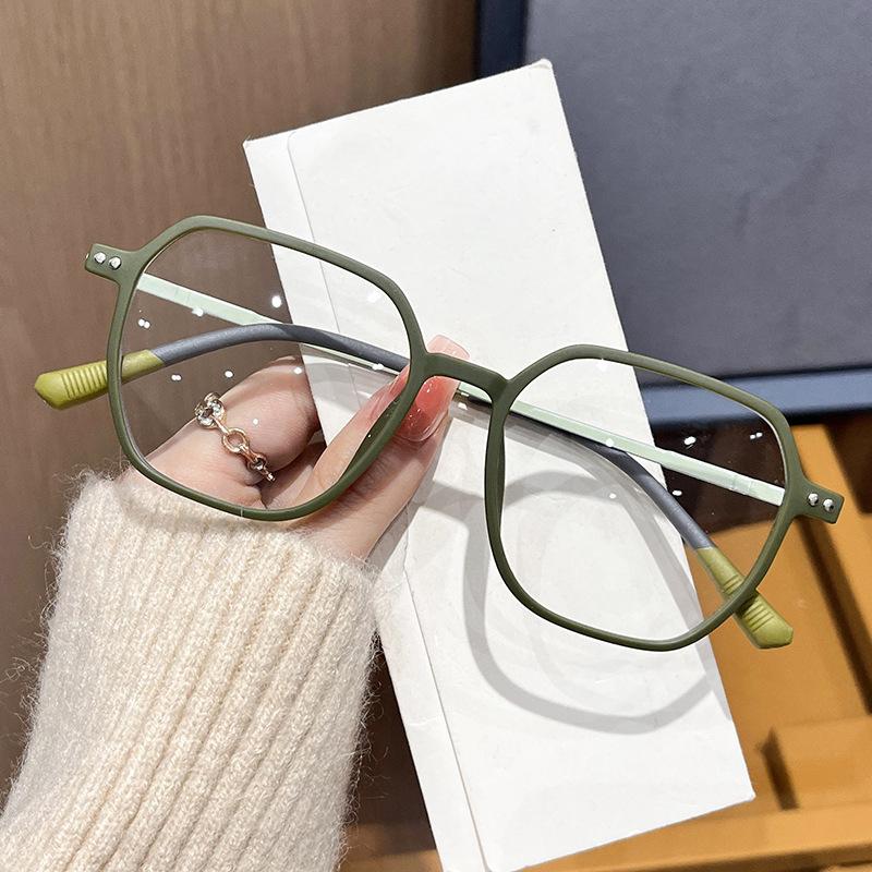 Fashionable Ultra Light Photochromic Reading Glasses with Large Frame and Anti Blue Light for Elderly People in Reading Glasses