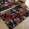 1pc Skull Fear Carpet, Office Rug Outdoor Mat Home Decor Area Carpet Festival