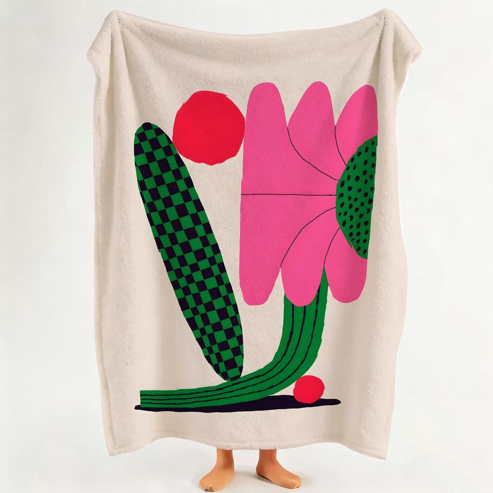 Illustrator A Anastacia Sholik Throw Flannel Throw Blanket Suitable for Sofa Living Room Bedroom