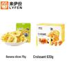 banana chips 70g & croissant 630g pack
