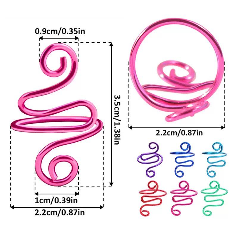 Unisex Finger Crochet Hook - Twisted Snake Shape Knitting Tool