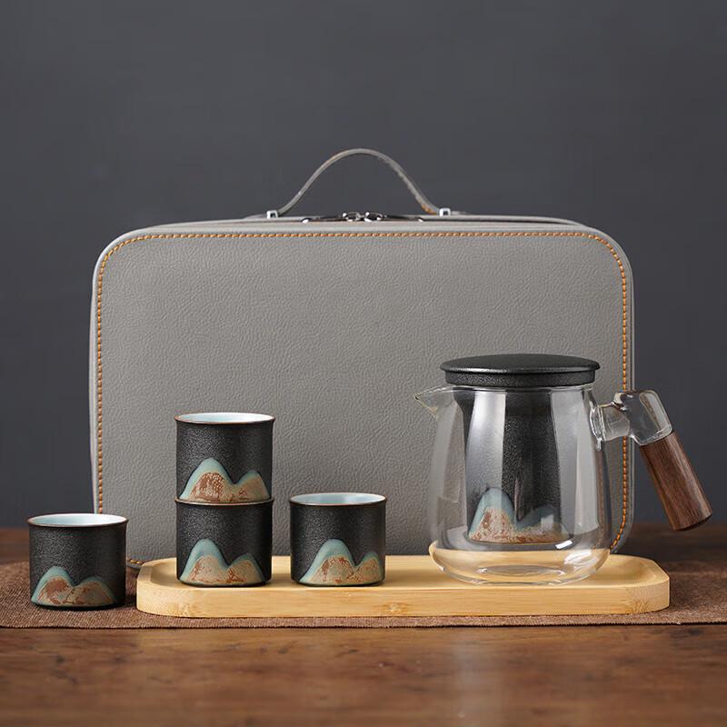 Wushiyuan Pingshan Ceramic Travel Tea Set