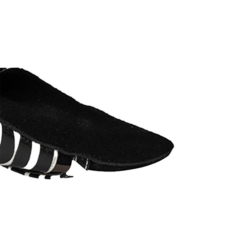 Women Latin Dance Shoes Satin/Leather Sandal Ladies Ballroom Party Dancing Shoes Soft Sole