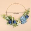 1Pc Simulation Artificial Flower Bud Green Plant Wedding Handheld Wreath, for Wedding Dress Accessories