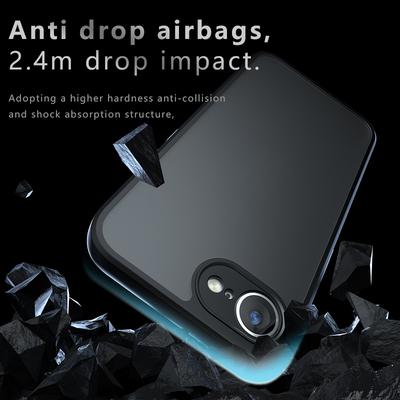 For iPhone 16e Case PC+TPU Anti-Scratch Clear Back Phone Cover