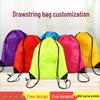 Marathon Event Polyester Drawstring Backpack - Portable and In Stock