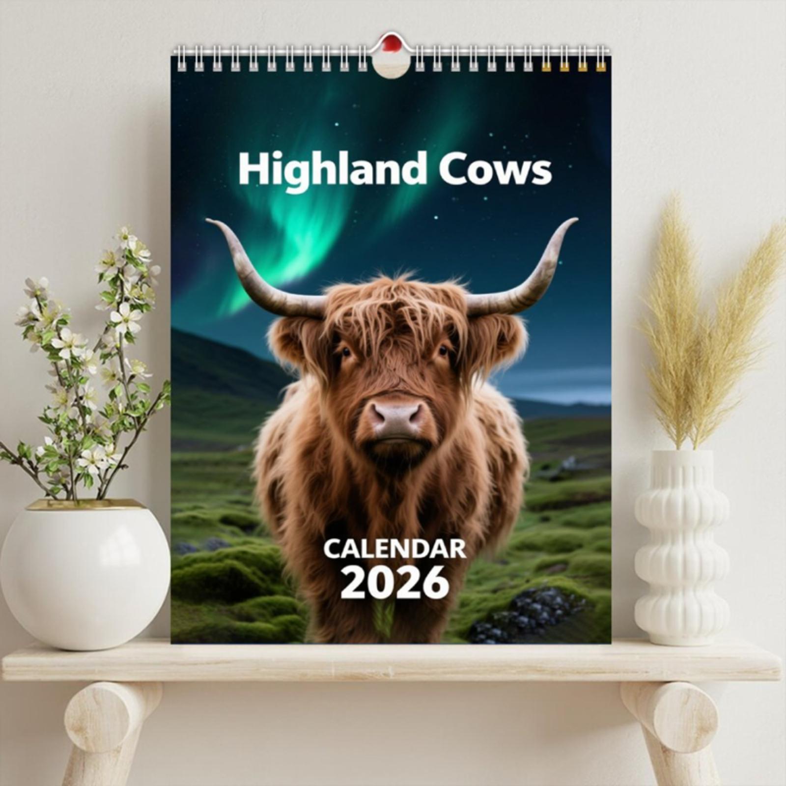 

2026 Wall Calendar, Fun Themed Calendar, Fun Chat Gift, Perfect Choice For Home Use. One Size