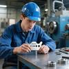 Screw Measuring Gauge Set Stainless Steel Multifunctional Bolt Thread Gauge Screw Measuring Thread Bolt Measuring Gauge
