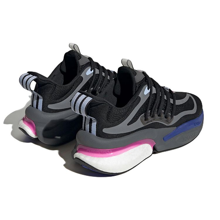 adidas AlphaBoost V1 Black Blue Fuchsia Men Sneakers Core-Black Lucid-Fuchsia Blue-Dawn HP6612